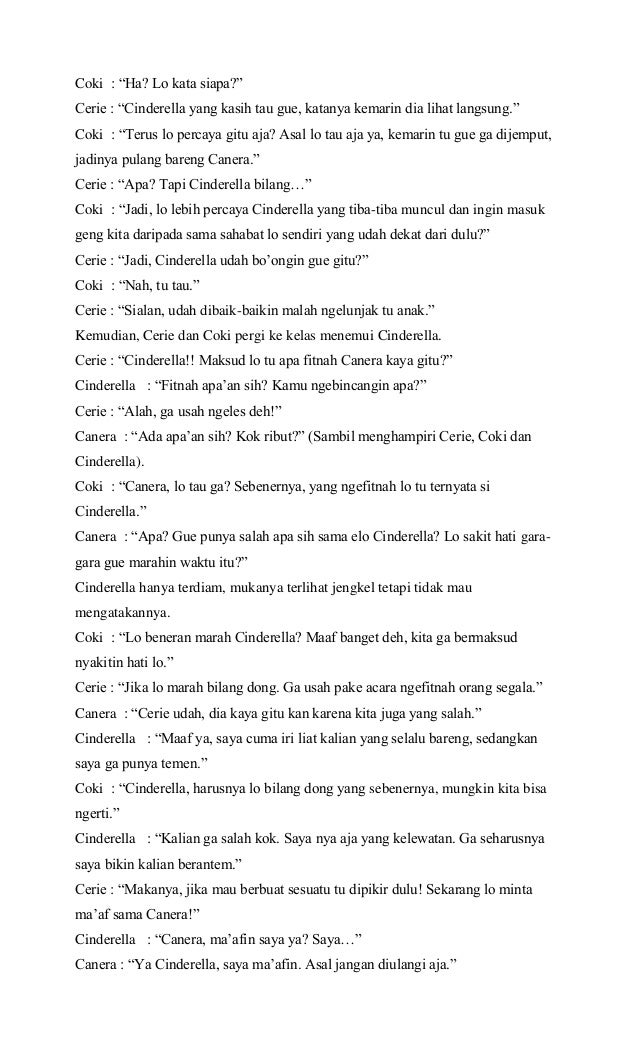 Naskah Drama 4 Orang Persahabatan