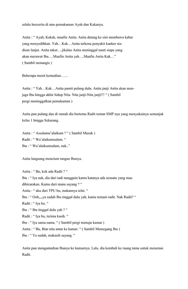 Naskah drama 7 orang | PDF