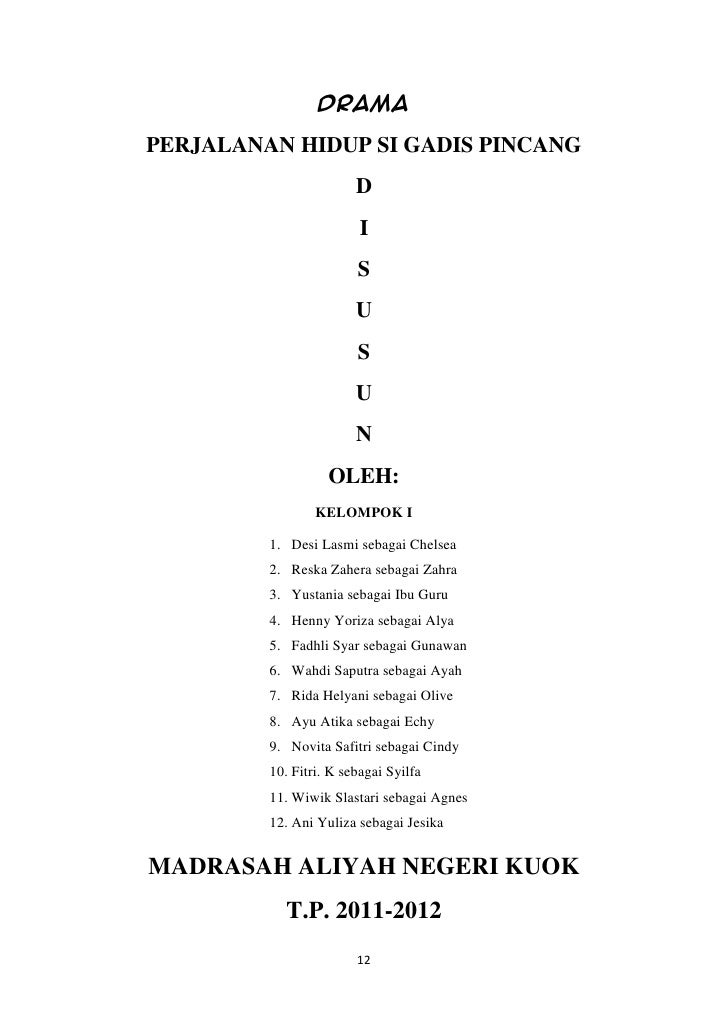 Drama Tentang Norma Agama Nasi