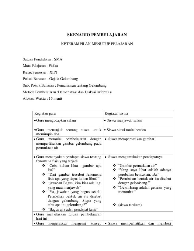 Naskah pembelajaran