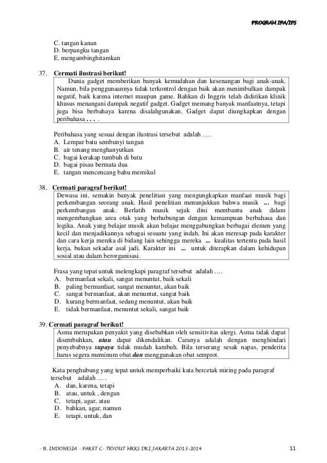 Peribahasa Yang Tepat Untuk Melengkapi Ilustrasi Tersebut Adalah Enak