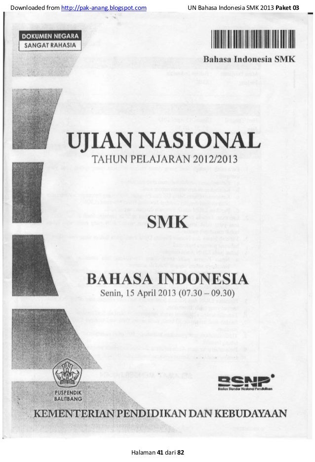 10+ Kunci Jawaban Un Smk 2014 2015 Bahasa Indonesia Terbaik Download Free 10+ Kunci Jawaban Un Smk 2014 2015 Bahasa Indonesia Terbaik Download Free