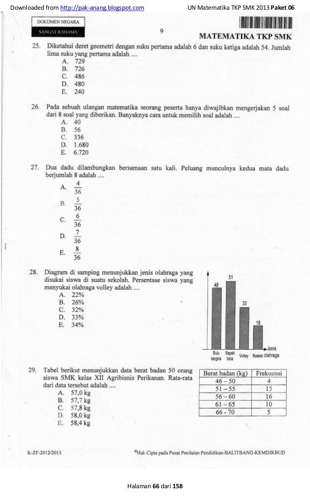 Soal Dan Kunci Jawaban Smk Perikanan Ruang Jawaban