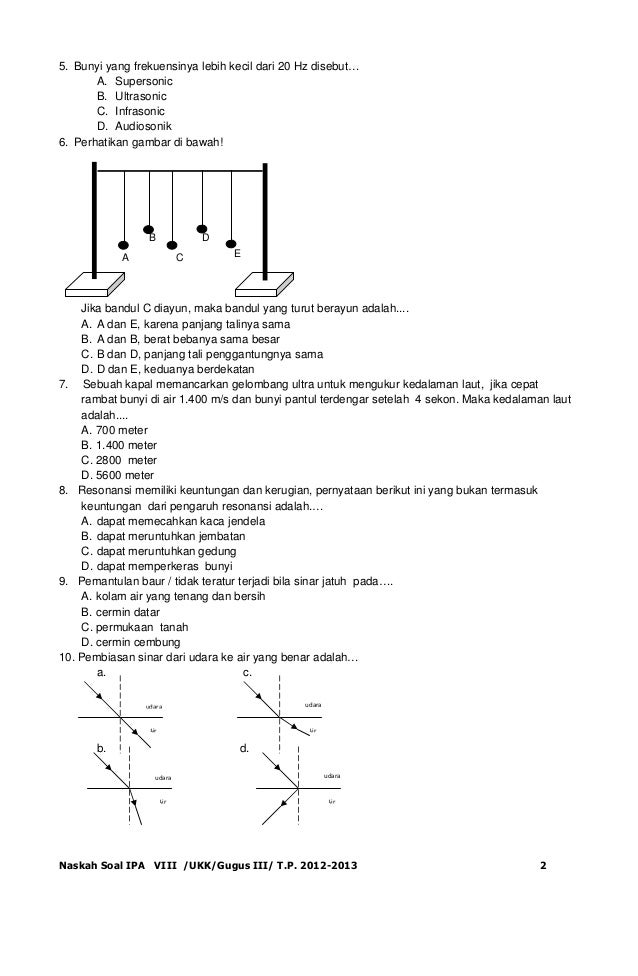 1 7 latihan kelas bab fisika soal Kelas Smp.Fisika 7 Belajar SMP Kelas Soal Yuuuuksss 7