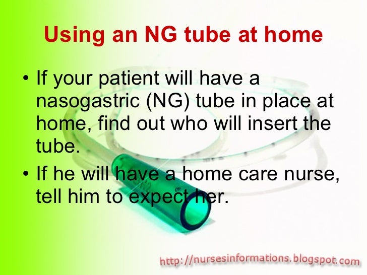 Nasogastric Tube (NGT) insertion and removal