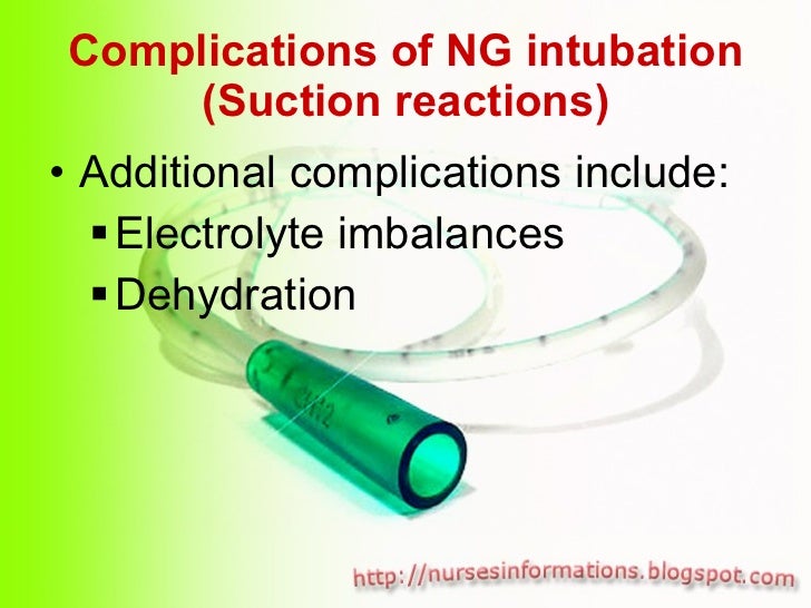 Nasogastric Tube (NGT) insertion and removal