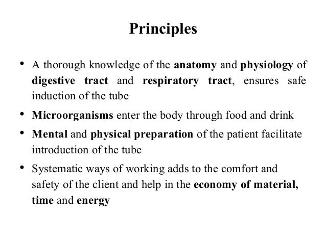 Nasogastric Intubation