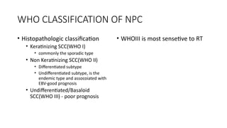 Npc Pathology Classification Comprehensive Overview of Nasopharyngeal Cancer: Anatomy, Pathology ...