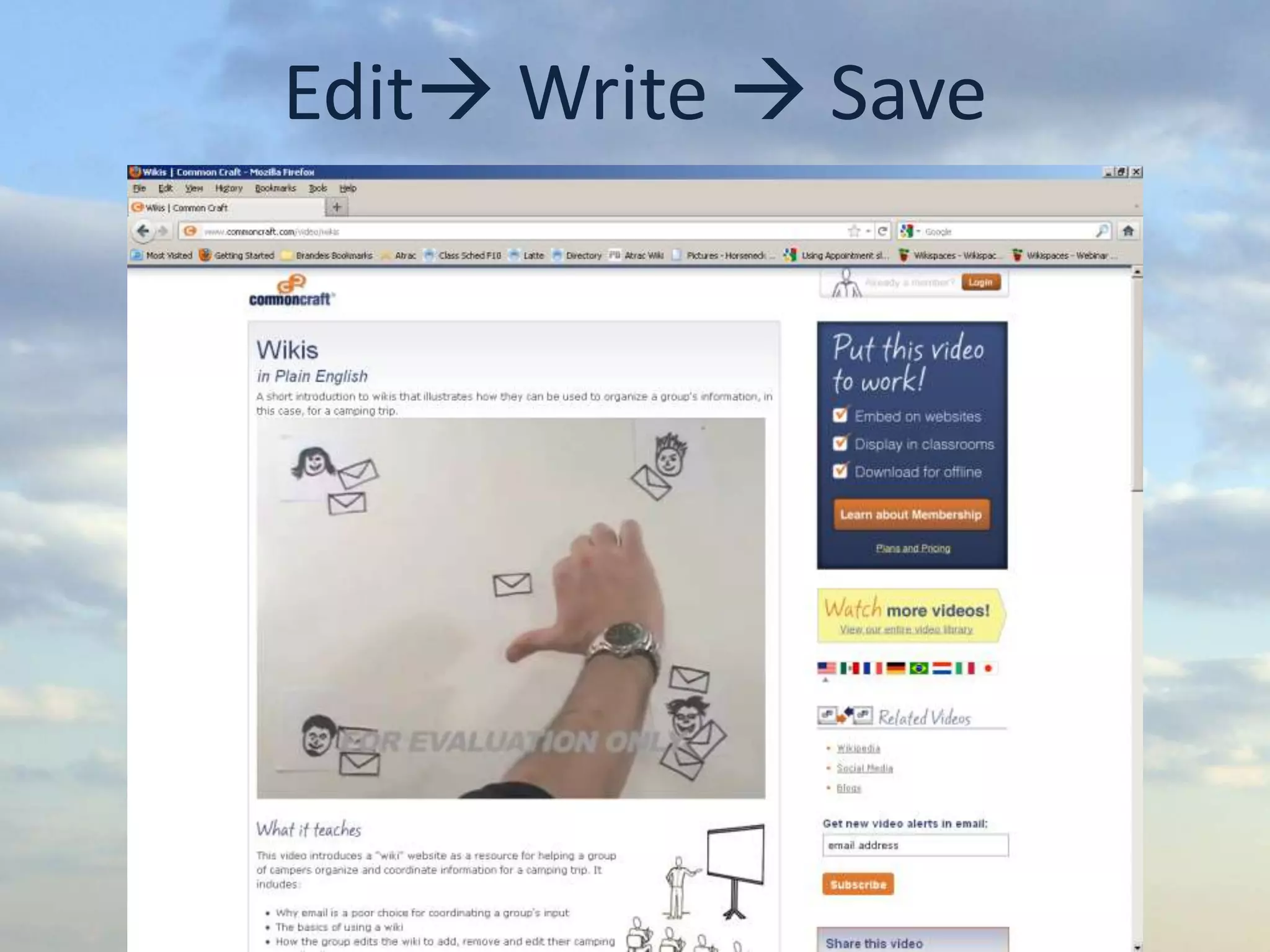 Edit Write  Save
 
