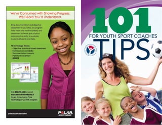 101
 TIPS
FOR YOUTH SPORT COACHES
 