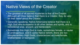 Native American Spirituality (Chris Verschage) | PPTX
