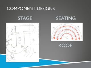 COMPONENT DESIGNS STAGE SEATING ROOF 