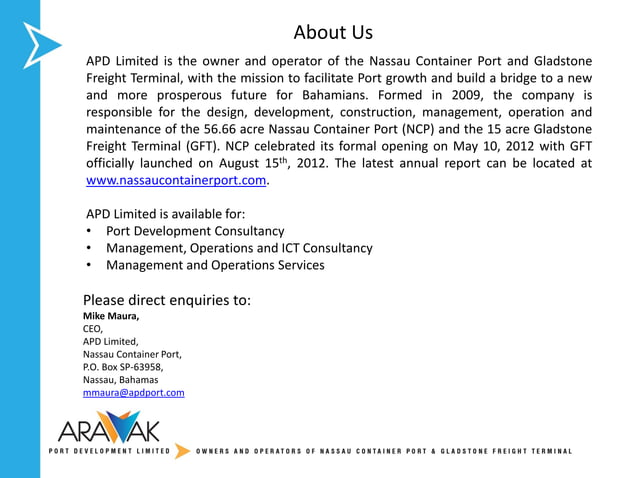 Lessons Learnt from Nassau Container Port Project | PDF