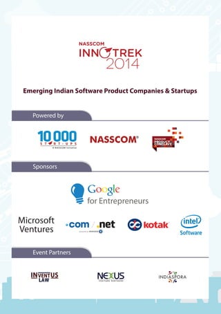 NASSCOM 10,000 Start-ups Innotrek 2014, Silicon Valley | PDF