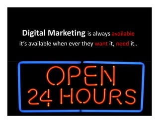 A Primer On Digital Marketing in India (includes statistics, Digital Strategy, Social Media, Mobile Marketing from Ethinos Digital Marketing)