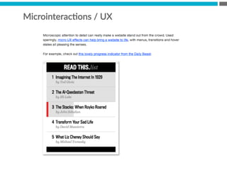 MicrointeracBons  /  UX
 