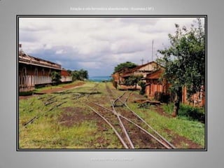 Estação e vila ferroviária abandonadas - Ituverava ( SP )
estacoesferroviarias.com.br
 
