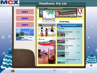 Sourcepage-2Sourcepage-1Download-Software
Websource -Software
Vitsoftware Pvt. Ltd
Link-1
Link-2
Link-3
Travel Blog
 