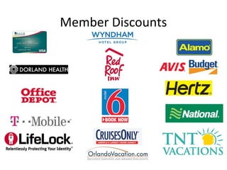 Member Discounts
 