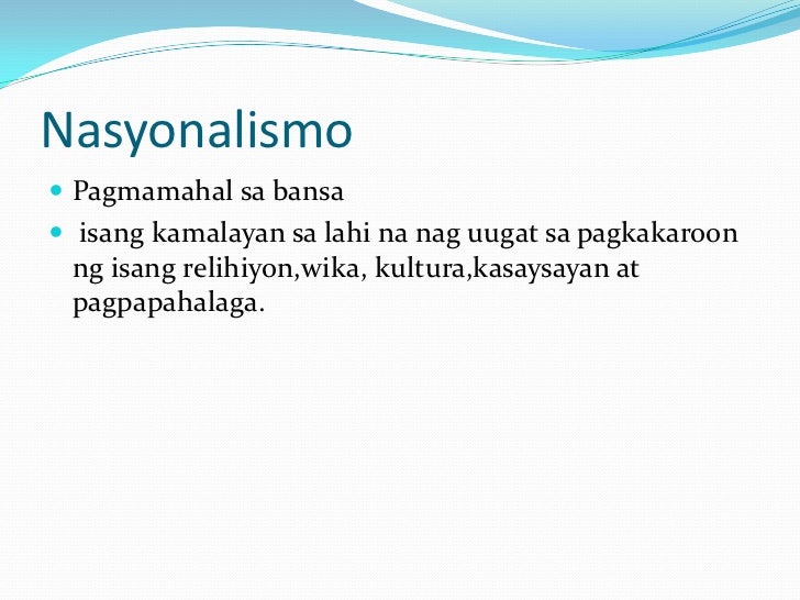 Nasyonalismo | 2mapa.org