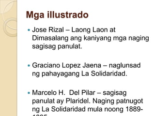  Emilio Aguinaldo – Kauna-
 unahang presidente ng
 republika ng Pilipinas na
 kauna-unahan sa Asya.
 