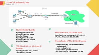 gioi thieu co che NAT trong router cisco | PPTX