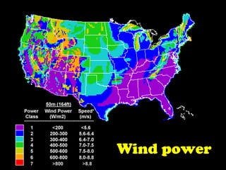 Wind power                                                                        