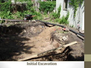 Initial Excavation<br />