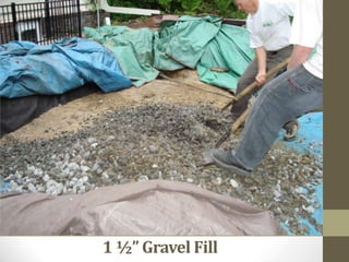 1 ½” Gravel Fill<br />