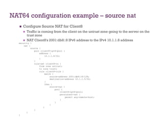 Using Nat For Security Examples NAT64 Overview | PDF
