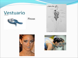 Vestuario 
 Pinzas 
 