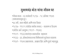 SRS,S.P.College,Pune
 