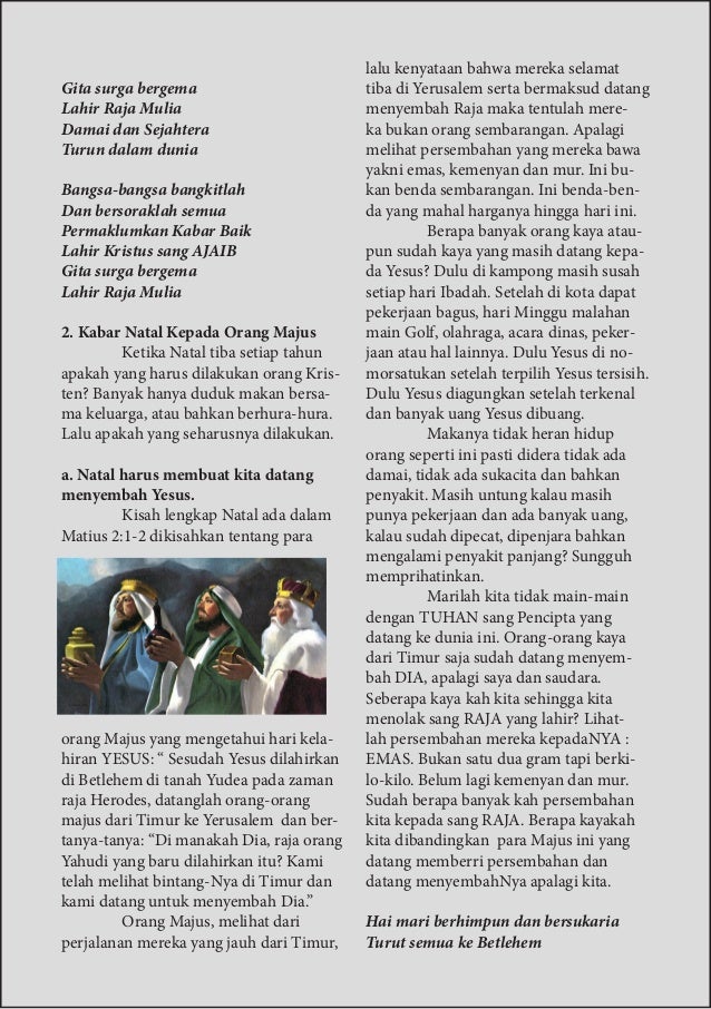 Paling Inspiratif Penyembahan Natal Sembah Dan Puji Dia
