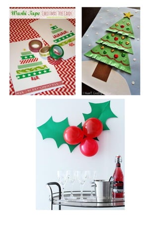 Decorações de Natal - DIY