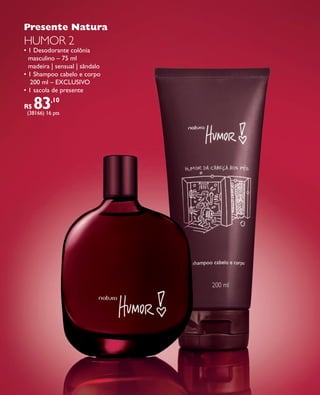 arizona.flow       PDF/X-4 ISO




            Presente Natura
            HUMOR 2
            • Desodorantecolônia
             1
              masculino–75ml
              madeira|sensual|sândalo
            • Shampoocabeloecorpo
              1
              200ml–EXCLUSIVO
            •1sacoladepresente

            R$    83   ,10
                (38166)16pts




  FOLHETO_NATAL_Ciclo15_12_V1.indd 17                                                                                                   7/25/12 5:03 PM
                                                                                   Agência: NATURA COSMÉTICOS S/A | Cliente: NATURA COSMÉTICOS S/A
                                                                                                       Processado por arizona.flow em Wed Jul 25 17:05:40 2012
BLACK YELLOW MAGENTA CYAN                   www.arizona.com.br +55 11 3847-1977   671421_Ciclo15-12_FOLHETONATAL_V1_P017.pdf - 170.0 x 210.0 mm - pág. 17
 