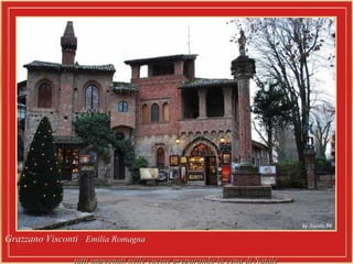 Grazzano Visconti  -  Emilia Romagna   tutti impegnati nelle cucine preparando la cena di Natale 