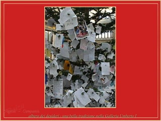 Napoli  –  Campania  albero dei desideri -  una bella tradizione nella Galleria Umberto I   