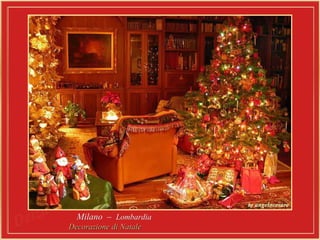 Milano  –  Lombardia  Decorazione di Natale   