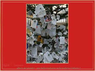 Napoli –Napoli – CampaniaCampania
albero dei desideri -albero dei desideri - una bella tradizione nella Galleria Umberto Iuna bella tradizione nella Galleria Umberto I
 