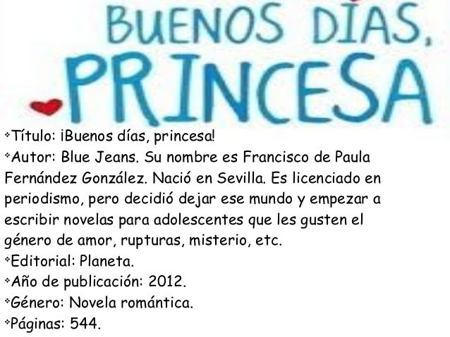 Buenos Días Princesa (Reseña)