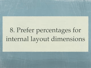 Practical Maintainable CSS (short version)