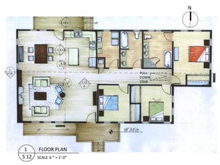 N

                              S 15 1




                         1 S 13



                              S 16
                          1
  1
S 14                                             PULL
                                                 DOWN
                                      2   S 13   STAIR
                               S 17
                                           2




        1     FLOOR PLAN
       S 12   SCALE ¼ “ = 1’-0”
 