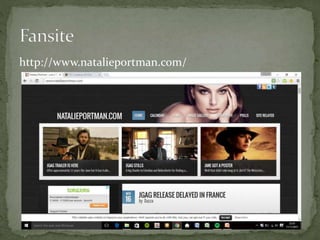 http://www.natalieportman.com/
 