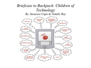 Briefcase to Backpack: Children of Technology By. Sararose Cupo & Natalie Ray 