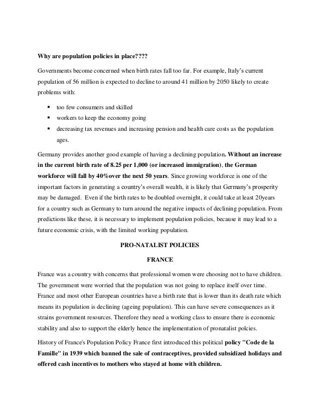 Pro Natalist Policy France Pros And Cons Pro Natalist Policy France Pros And Cons