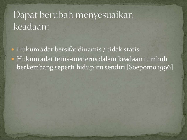 Natal kristiono mata kuliah hukum adat sistem hukum adat