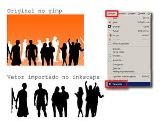 Fazendo retoques com o carimbo Copia área próxima usando a tecla control e vai clicando 