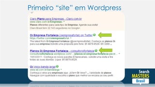 Primeiro “site” em Wordpress
 