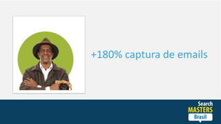 Resultados
+180% captura de emails
 