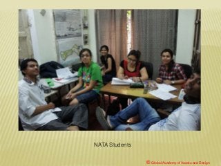 © Global Academy of Vaastu and Design
NATA Students
 